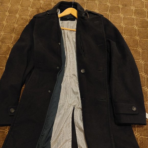 Banana Republic Men's Overcoat L - Picture 2 of 5